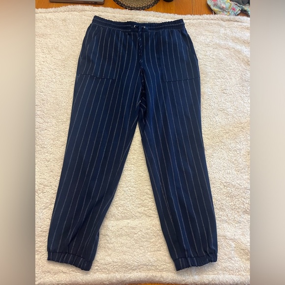 Nine West Striped Jogger Pant - Picture 1 of 9